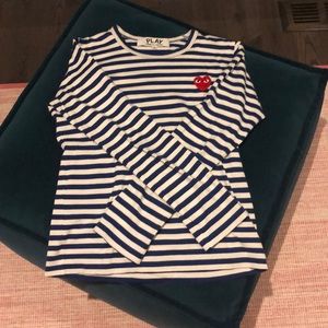 Play comme des garçons long sleeve Tee